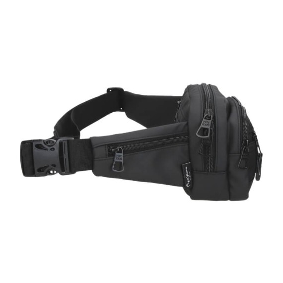 Bolsa de Cintura 2C PEPE JEANS Durham Preta | Ref. 186.7297541