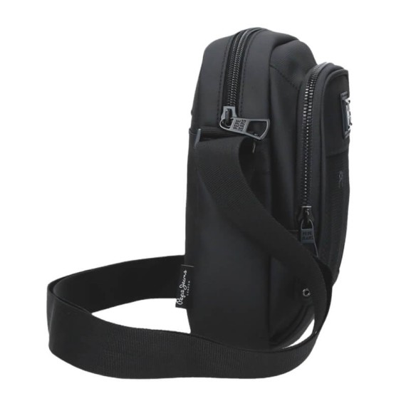 Bolsa de Tiracolo Média PEPE JEANS Durham Preta, Modelo: Bolsa de Tiracolo Média, 2 image