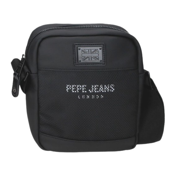 Bolsa de Tiracolo Pequena PEPE JEANS Durham Preta | Ref. 186.7295241