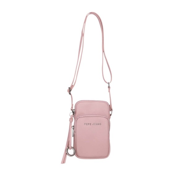 Bolsa de Tiracolo Porta Telemóvel PEPE JEANS Paola Rosa Claro | Ref. 186.7445242
