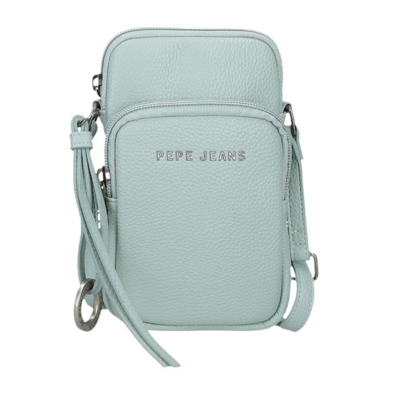 Bolsa de Tiracolo Porta Telemóvel PEPE JEANS Paola Verde Turquesa | Ref. 186.7445241