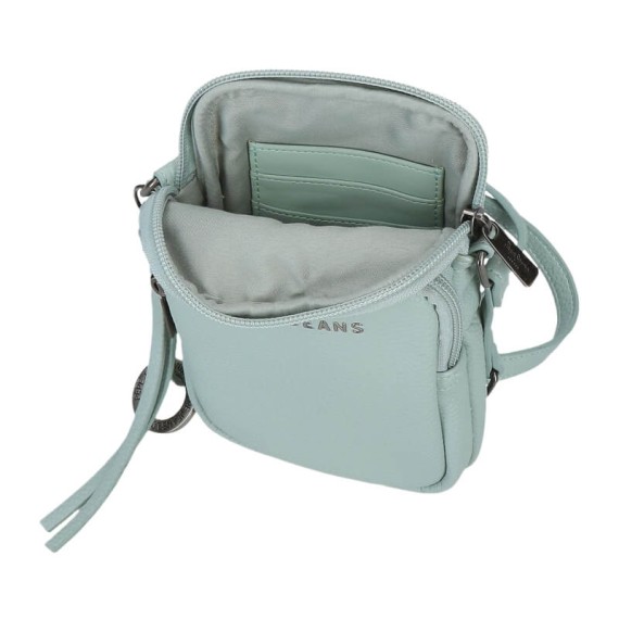 Bolsa de Tiracolo Porta Telemóvel PEPE JEANS Paola Verde Turquesa | Ref. 186.7445241