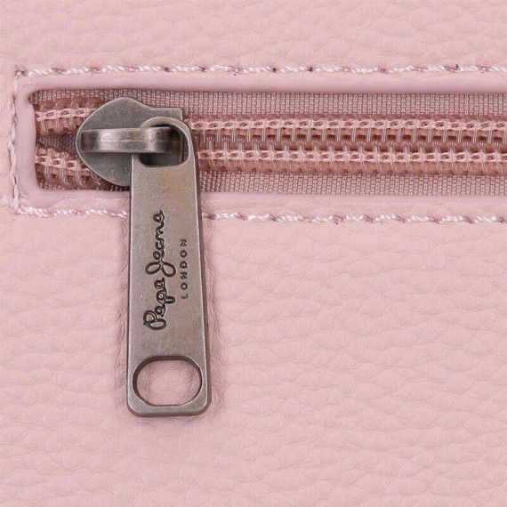 Carteira Porta-Moedas Removível PEPE JEANS Paola Rosa Claro | Ref. 186.7448342