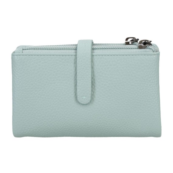 Carteira Porta-Moedas Removível PEPE JEANS Paola Verde Turquesa | Ref. 186.7448341