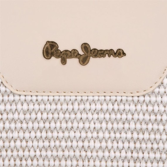 Carteira de Senhora com Fecho PEPE JEANS Clara Bege | Ref. 186.7398541