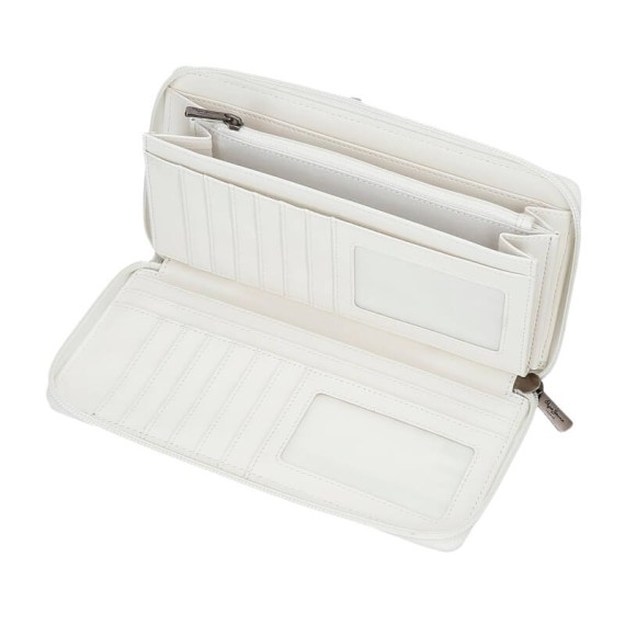 Carteira de Senhora com Fecho PEPE JEANS Margaret Branca | Ref. 186.7388541