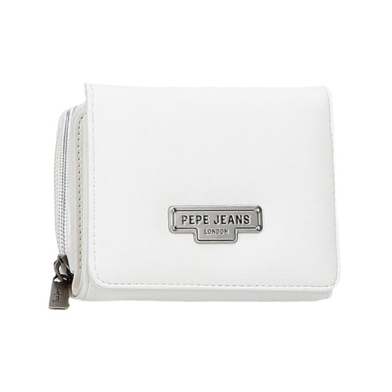 Carteira Pequena PEPE JEANS Margaret Branca | Ref. 186.7388241