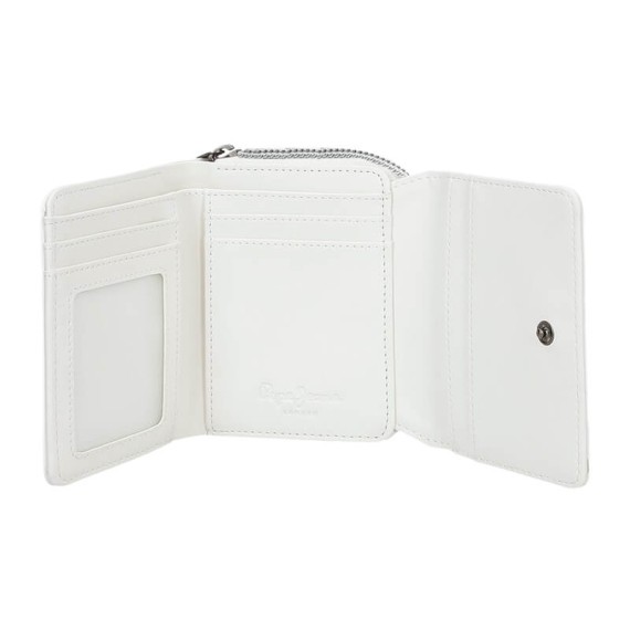 Carteira Pequena PEPE JEANS Margaret Branca | Ref. 186.7388241