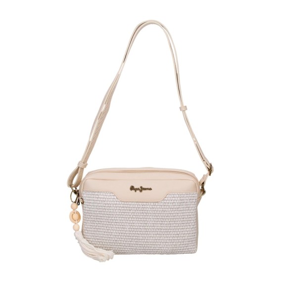 Mala de Tiracolo 2C PEPE JEANS Clara Bege | Ref. 186.7395441