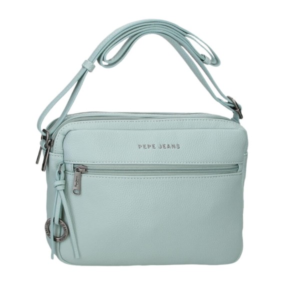 Mala de Tiracolo 2C PEPE JEANS Paola Verde Turquesa | Ref. 186.7445441