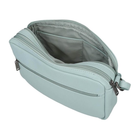 Mala de Tiracolo 2C PEPE JEANS Paola Verde Turquesa | Ref. 186.7445441