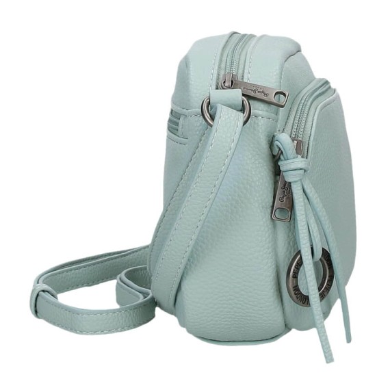Mala de Tiracolo PEPE JEANS Paola Verde Turquesa | Ref. 186.7445541
