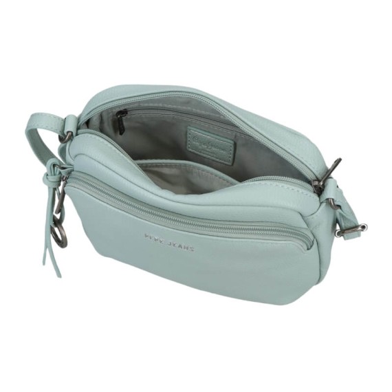 Mala de Tiracolo PEPE JEANS Paola Verde Turquesa | Ref. 186.7445541