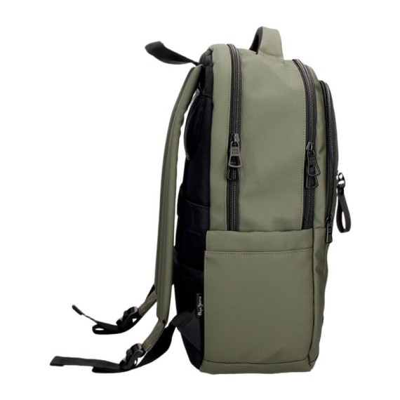 Mochila Adap. Computador e Tablet 3C PEPE JEANS Dorking Khaki | Ref. 186.7462942