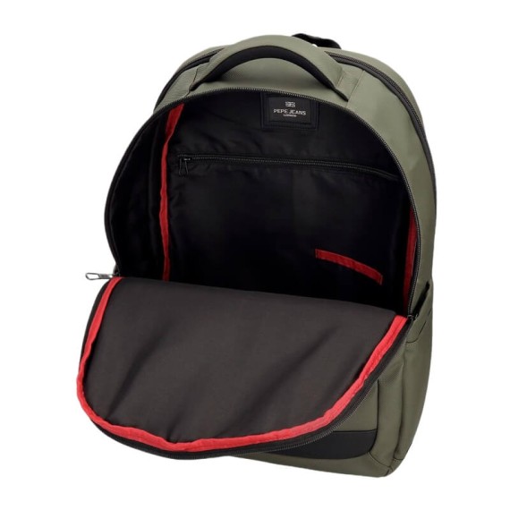 Mochila Adap. Computador e Tablet 3C PEPE JEANS Dorking Khaki | Ref. 186.7462942