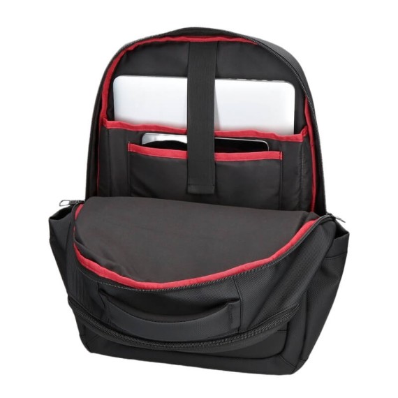 Mochila Adap. Computador e Tablet 3C PEPE JEANS Dorking Preta | Ref. 186.7462941