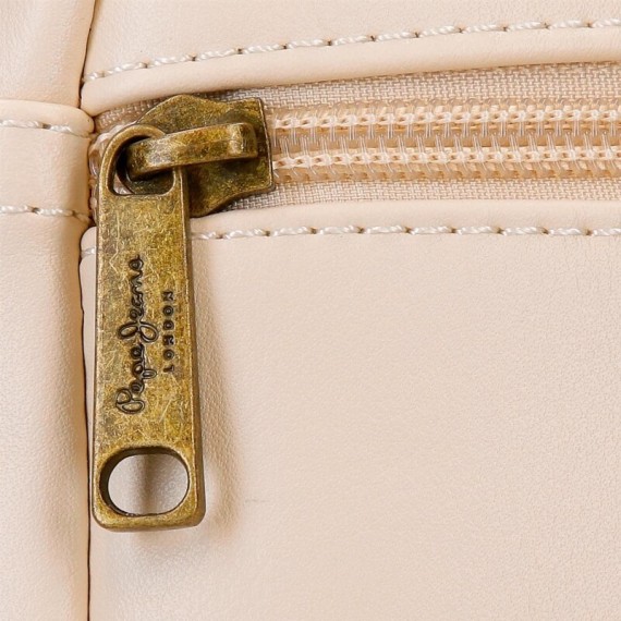 Mochila de Senhora Casual 27cm PEPE JEANS Clara Bege | Ref. 186.7392041