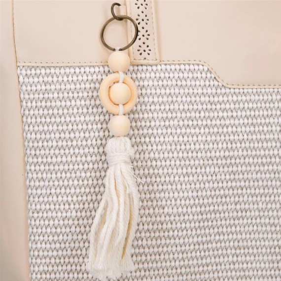 Mochila de Senhora Casual 27cm PEPE JEANS Clara Bege | Ref. 186.7392041