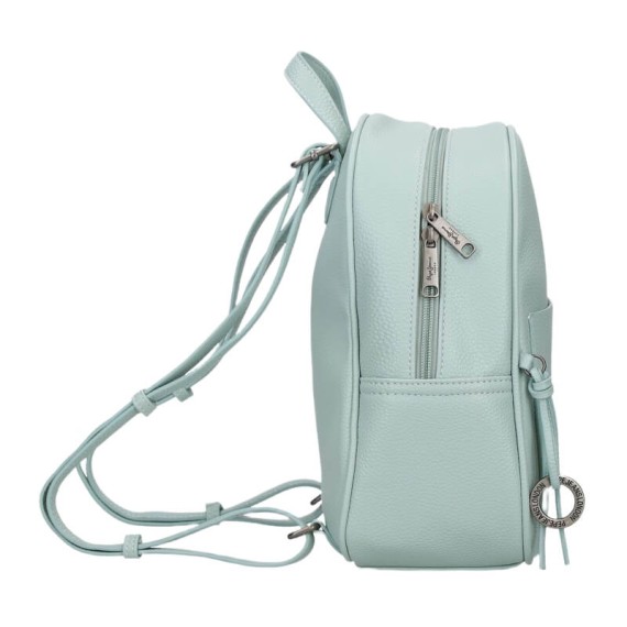 Mochila de Senhora Casual 27cm PEPE JEANS Paola Verde Turquesa | Ref. 186.7442041