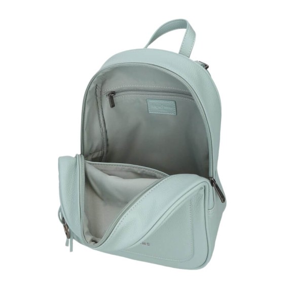 Mochila de Senhora Casual 27cm PEPE JEANS Paola Verde Turquesa | Ref. 186.7442041
