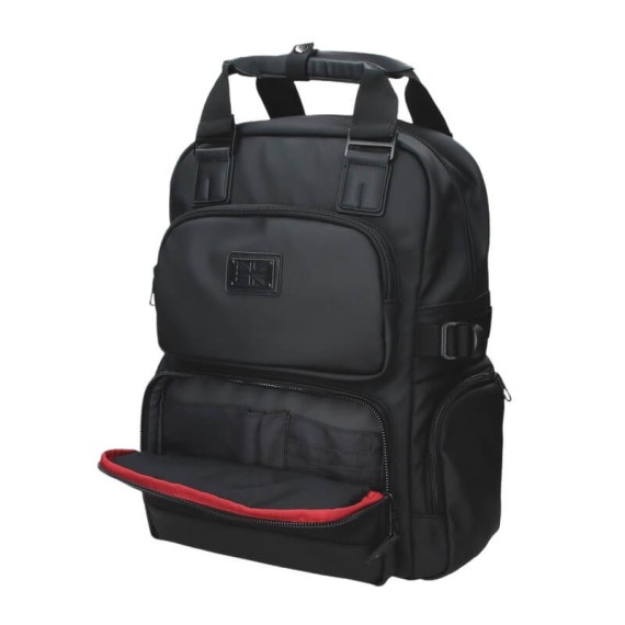 Mochila para Computador e Tablet Adap. PEPE JEANS Durham Preta | Ref. 186.7292241