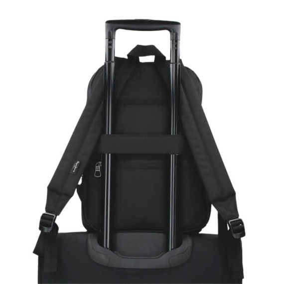 Mochila para Portátil 13.3" Adap. 2C PEPE JEANS Durham Preta | Ref. 186.7292041