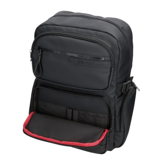 Mochila para Portátil 15" Adapt. PEPE JEANS Dorking Preta | Ref. 186.7462741