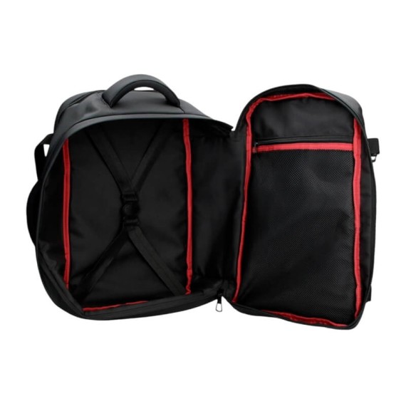 Mochila/Pasta para Portátil 15.6" Adapt. PEPE JEANS Dorking Preta | Ref. 186.7462841