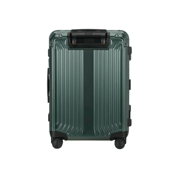 SAMSONITE Mala de Cabine 55cm 4R Lite-Box Alu Verde / Laranja | Ref. 92.122705-A806