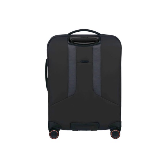 SAMSONITE Mala de Cabine / Trolley 55cm 4R Exp Glazed Preta | Ref. 92.159765-1041