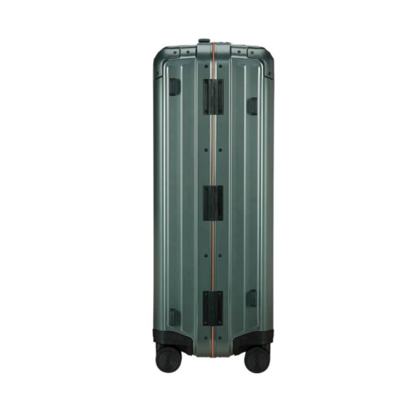 SAMSONITE Mala de Viagem Grande 76cm Lite-Box Alu Verde / Laranja | Ref. 92.122707-A806