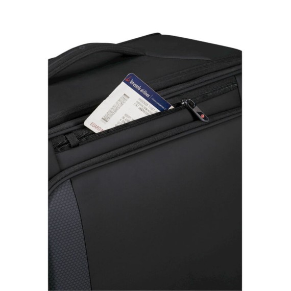 SAMSONITE Mala Viagem / Trolley Gigante 84cm 4R Exp Glazed Preta | Ref. 92.159768-1041