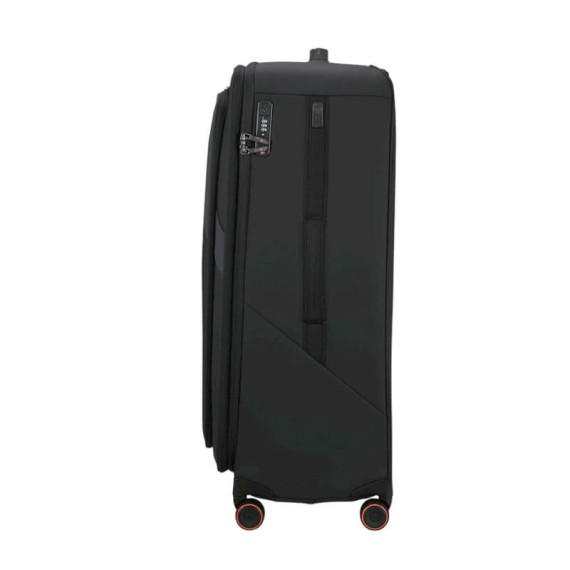 SAMSONITE Mala Viagem / Trolley Gigante 84cm 4R Exp Glazed Preta | Ref. 92.159768-1041