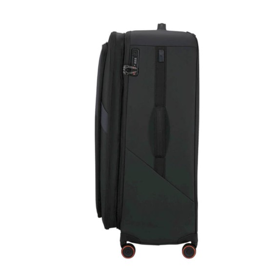 SAMSONITE Mala Viagem / Trolley Gigante 84cm 4R Exp Glazed Preta | Ref. 92.159768-1041