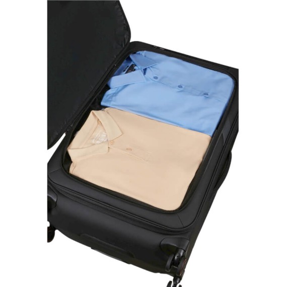 SAMSONITE Mala Viagem / Trolley Gigante 84cm 4R Exp Glazed Preta | Ref. 92.159768-1041