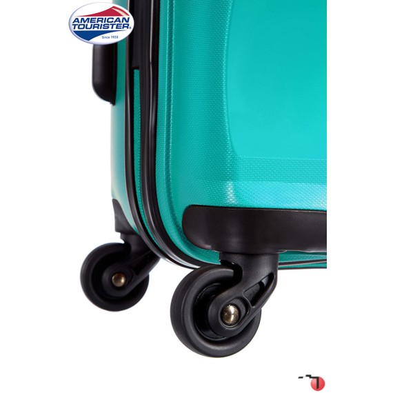 American Tourister Mala de Viagem / Trolley Médio 66cm 4R BON AIR Turquesa | Ref. 9285A00231 American Tourister Mala de Viagem / Trolley Médio 66cm 4R BON AIR Turquesa | Ref. 9285A00231