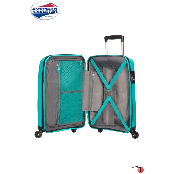 American Tourister Mala de Cabine / Trolley 55cm 4R BON AIR Turquesa | Ref. 9285A00131