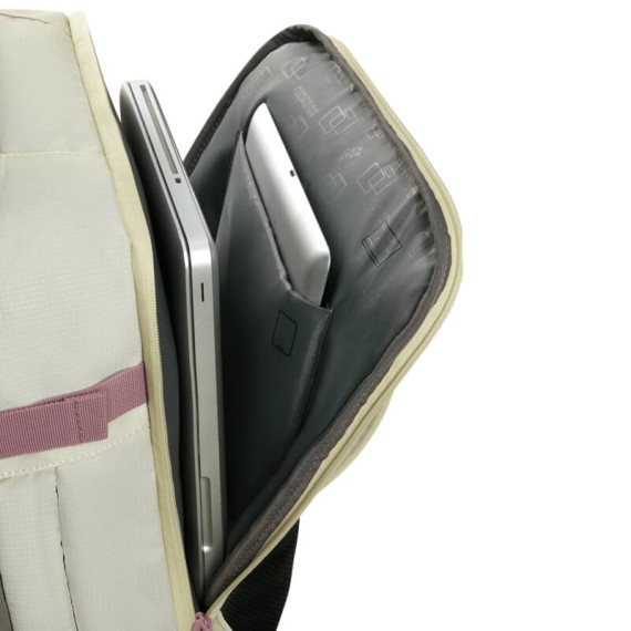 AT Mochila de Cabine MS Ryanair/Vueling Take2Cabin Areia/Malva | Ref. 92.150909-B024