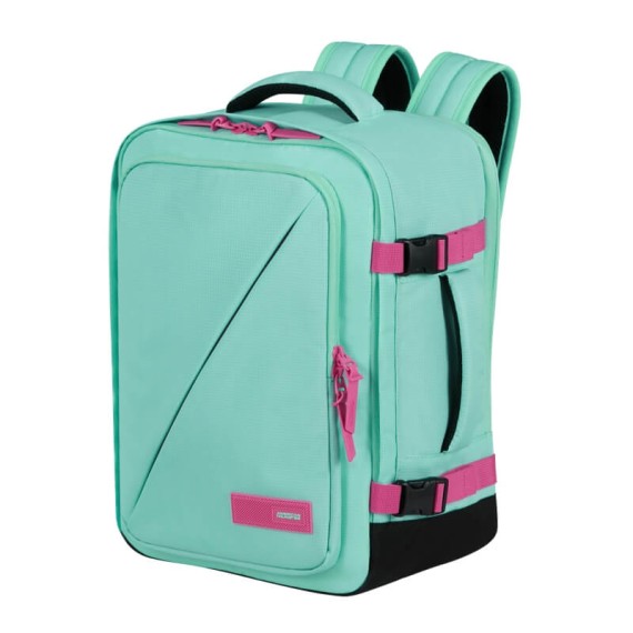 AT Mochila de Cabine MS Ryanair/Vueling Take2Cabin Verde/Fuchsia | Ref. 92.150909-B026