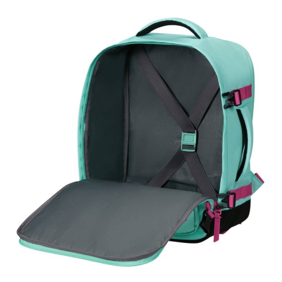 AT Mochila de Cabine MS Ryanair/Vueling Take2Cabin Verde/Fuchsia | Ref. 92.150909-B026