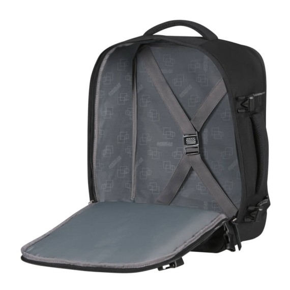 AT Mochila de Cabine MS Sport Ryanair Take2Cabin Preta | Ref. 92.159226-1041