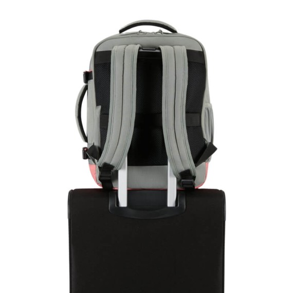 AT Mochila de Cabine MS Sport Ryanair Take2Cabin Salvia/Coral | Ref. 92.159226-A635
