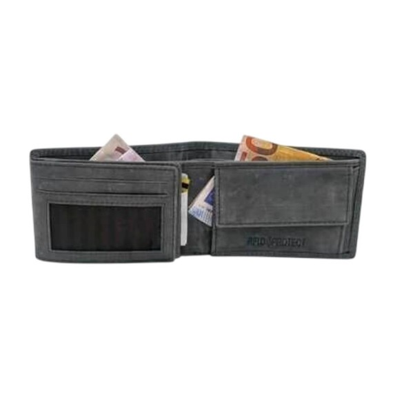 LOIS Carteira Horizontal c/ Porta-Moedas Kent Antracite | Ref. 237.20821101