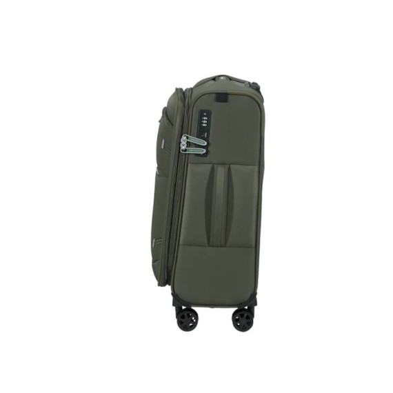 SAMSONITE Mala de Cabine / Trolley 55cm 4R Exp GoTwist Verde | Ref. 92.159919-1259