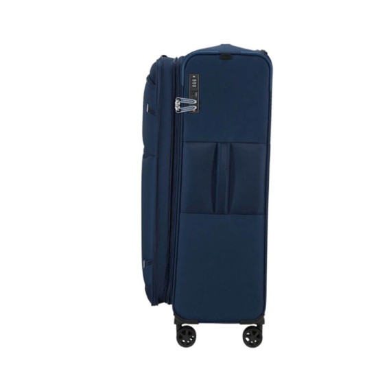 SAMSONITE Mala de Viagem Grande 78cm 4R Exp GoTwist Azul | Ref. 92.159921-1598