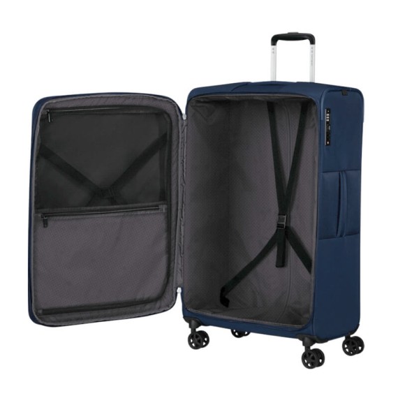 SAMSONITE Mala de Viagem Grande 78cm 4R Exp GoTwist Azul | Ref. 92.159921-1598