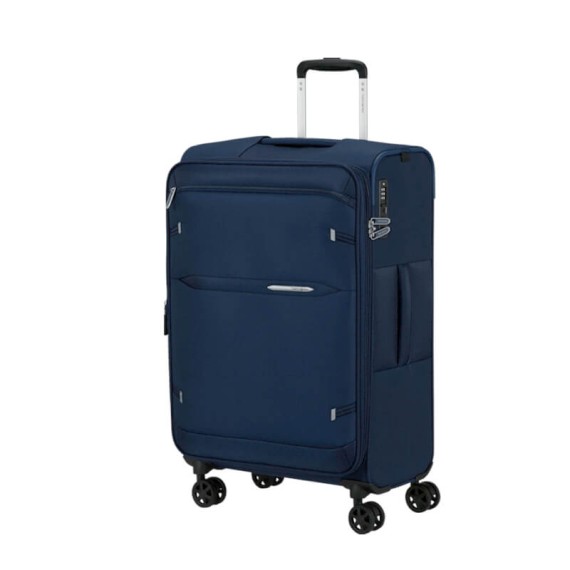 SAMSONITE Mala de Viagem Média 68cm 4R Exp GoTwist Azul | Ref. 92.159920-1598