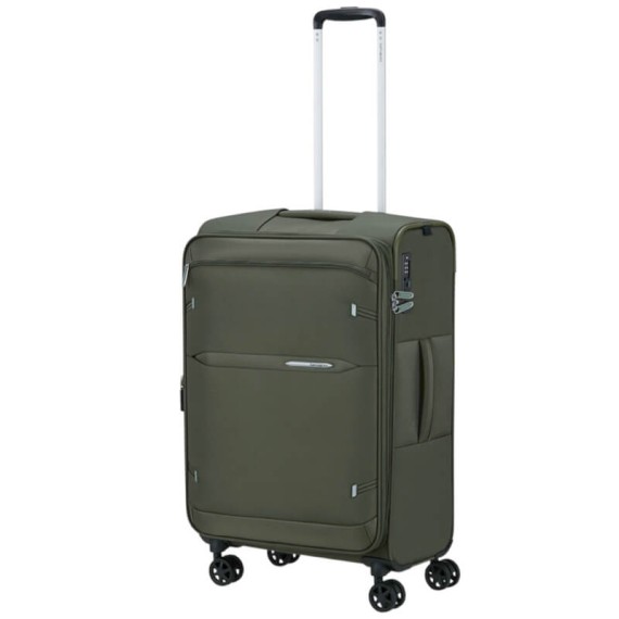 SAMSONITE Mala de Viagem Média 68cm 4R Exp GoTwist Verde | Ref. 92.159920-1259