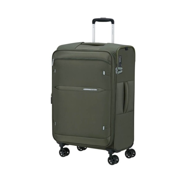 SAMSONITE Mala de Viagem Média 68cm 4R Exp GoTwist Verde | Ref. 92.159920-1259