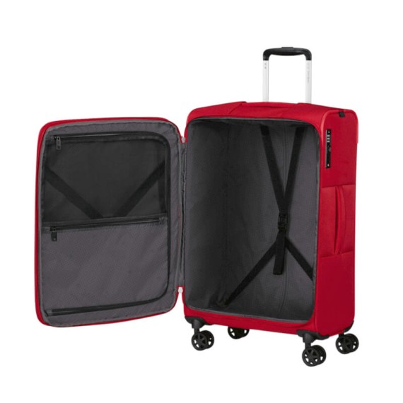 SAMSONITE Mala de Viagem Média 68cm 4R Exp GoTwist Vermelha | Ref. 92.159920-4695